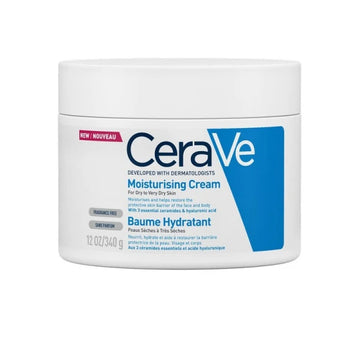 CeraVe Moisturising Cream 340g Κρέμα Ενυδάτωσης για Ξηρό έως Πολύ Ξηρό Δέρμα σε Βαζάκι